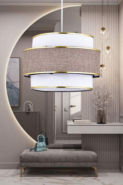 Emg DesiGn 3 Tier Rattan Cake - for Rooms (Bed, Living Room, Living Room Kitchen Hall)