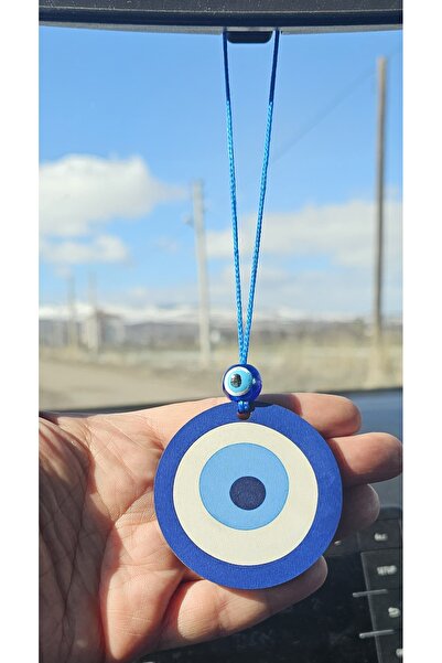 hebmeyy Araba araç dikiz aynası süsü çift taraflı nazar boncuğu
