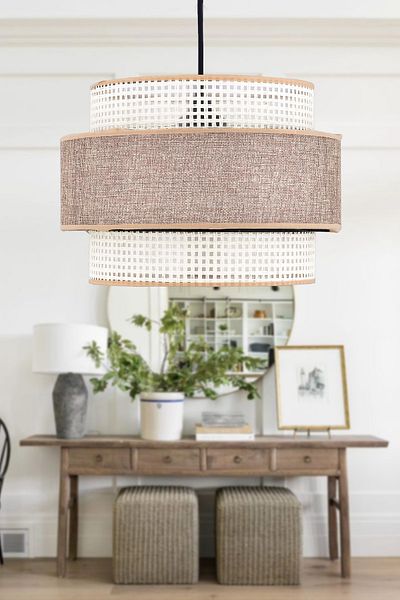 Emg DesiGn 3 Tier Rattan Cake - for Rooms (Bed, Living Room, Living Room Kitchen Hall)