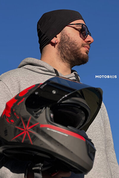 Motobros خوذة بونيه بالاكلافا قناع خوذة صيفية خوذة قبعة راكب الدراجة النارية ...