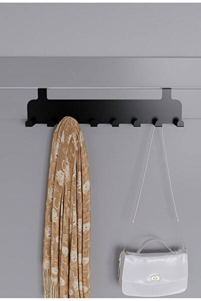 alfams by fmsa Metal Siyah Amerikan Kapı Arkası Askılık Mutfak Banyo Oda Kapı...