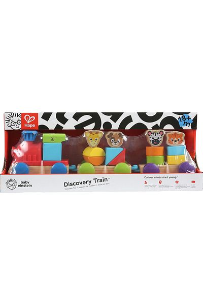 Hape Wooden Block Train Set