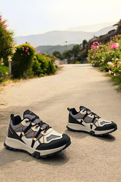 Hammer Jack 101 24807 Emery Beige Navy Blue Sneaker Full Orthopedic Men's Casual Sports Shoes