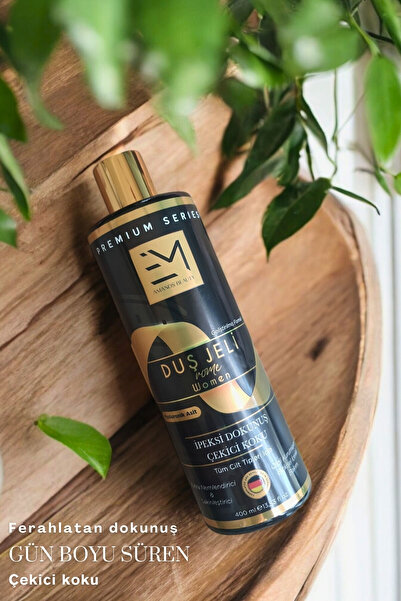 EM AMANOS BEAUTY Kadın Duş Jeli - Rome Kokusu - Doğal Bitki Özleri Hyaluronik Asit Ve B5 Vitamini Içerir
