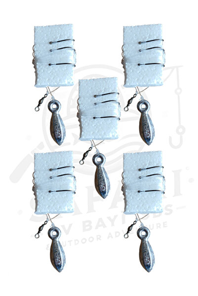 SAFARİ AV BAYİ SBS 3 İğneli Dip Takımı - Fırdöndü Kurşunlu Hazır Beden