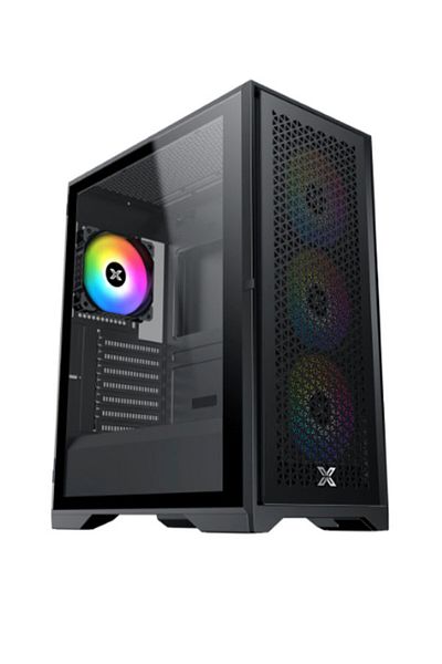 Xigmatek Lux S Tempered Glass Mid Tower Case - Black