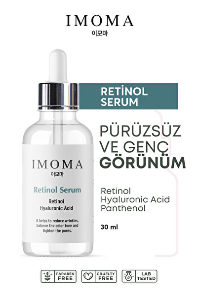 IMOMA Kırışıklık Karşıtı, Onarıcı, Aydınlatıcı ve Yenileyici Retinol Vitamin ...