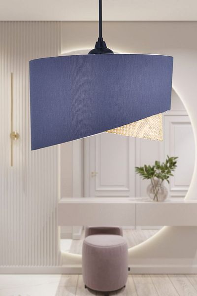Emg DesiGn Ellipse 2 Tier Fabric Cake Chandelier Children's Room Bedroom Living Room Kitchen Hall