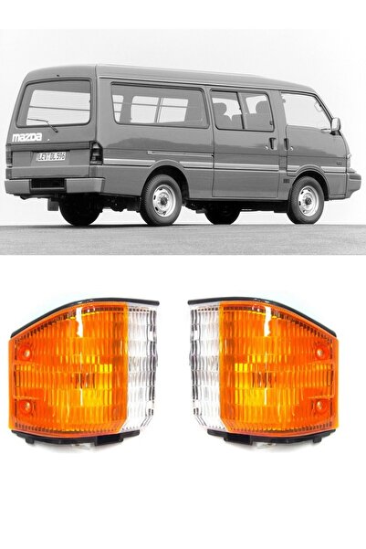 Genel Markalar Mazda E2200 Sağ Ve Sol Ön Sinyal Lambası Takımı 1988 - 1998 Uy...