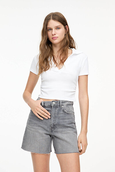 Pull & Bear Denim bermuda