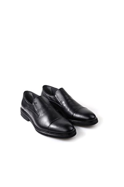 Smart 3433 Чоловічі класичні шкіряні черевики на підошві Eva без шнурків для щоденного носіння