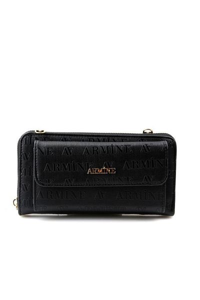 Armine Laser Printed 268 Model Cross Shoulder Strap Wallet Bag