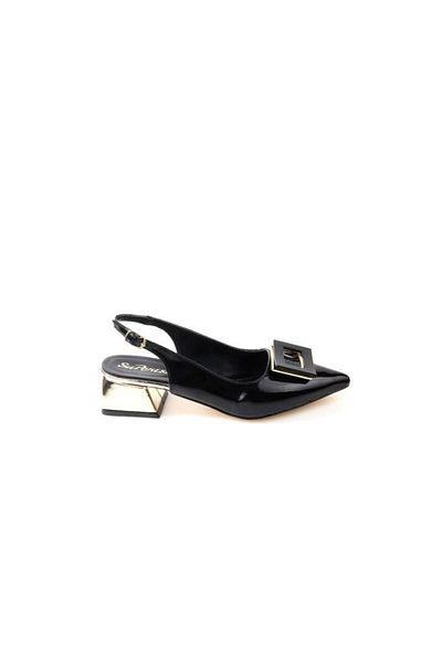 Papuçcity Sprs 02830 - Pantofi Stiletto Dama Cu Toc 4 Cm Spate Deschis