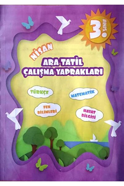 Hakim Yayınları 3. Sınıf Ara Tatil Çalışma Yaprakları (Nisan)