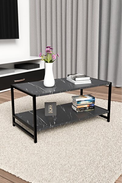 BARIN DESIGN Modern & Şık Orta Sehpa  Metal Çerçeve ile Dayanıklı Tasarım, Mi...