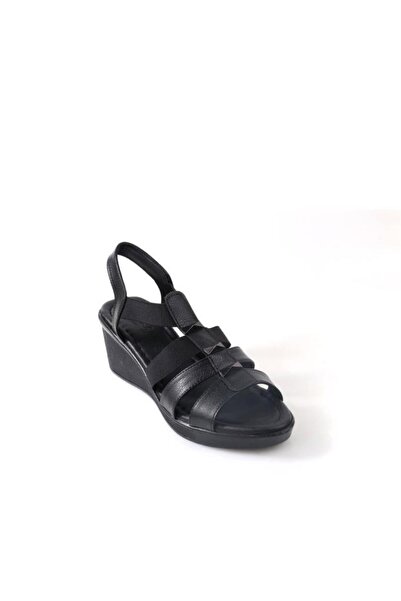 Papuçcity Mvşm 02860 - صندل نسائي بكعب يومي مع وسادات أورثو