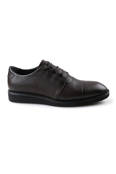Papuçcity 02612 Ανδρικά casual δερμάτινα παπούτσια