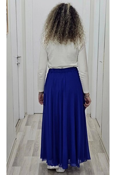 lodmela 6003-Saks Модель з еластичним поясом, пишною спідницею з шифону