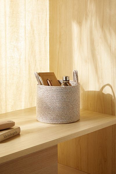 Ocean Home Textile Taraba de organizare topită bej Dimensiune 26x22