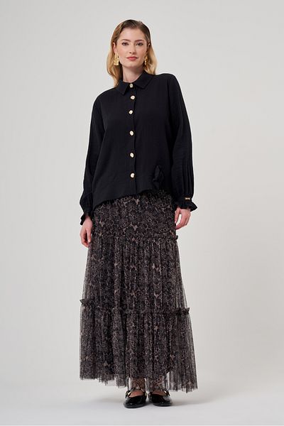 Niliwi 4032 Etk Patterned Tutu Skirt