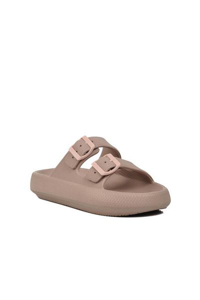 CARLA VERDE Carlaverde Anna Unisex - Μαλακή και αντιολισθητική σόλα με διπλό λουράκι για παραλία και παντόφλες πισίνας