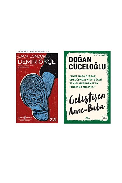 TÜRKİYE İŞ BANKASI KÜLTÜR YAYINLARI Demir Ökçe - Jack London - Geliştiren Ann...
