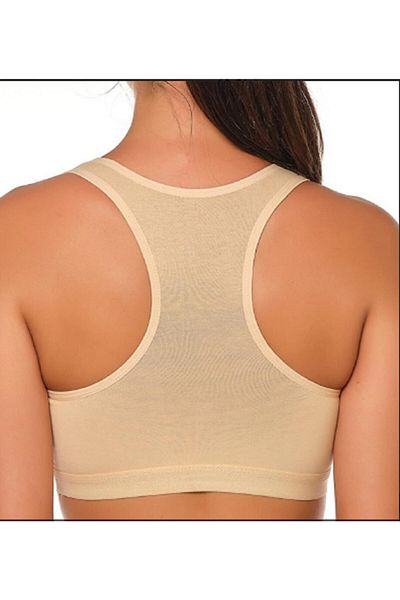 A&K ZÜMRA Σουτιέν Half Tank Top με μαξιλαράκια με φαρδιά τιράντες (προπόνηση Bustier)
