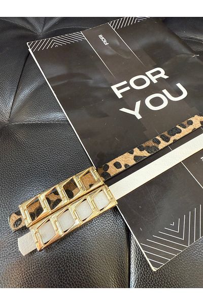 Fiori Cureaua de bază pentru pantaloni pentru femei cu cataramă cu lanț subțire, centură pentru haine, centură pentru rochie