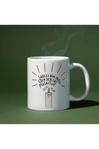 rk tasarım Fun Special Design Printed Mug