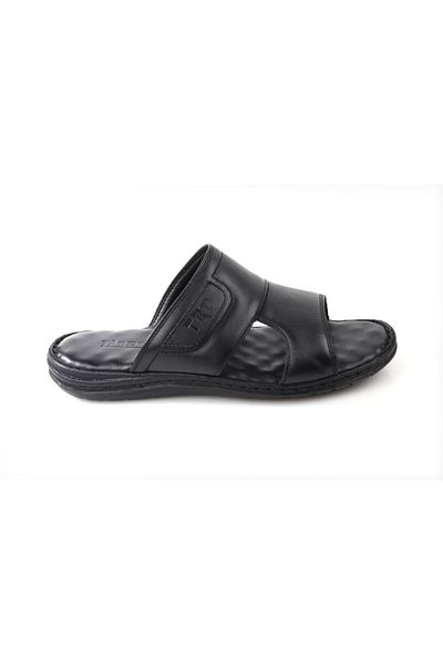 Tardelli Ανδρική σόλα μασάζ 182 Ortho Pedic Δερμάτινες Παντόφλες