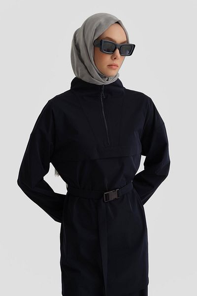 Armine Palaska Buckle Sports Set 24K6912 Navy Blue