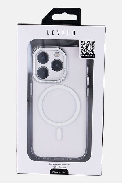 Levelo Iphone 14 Pro Sensa Magsafe Case, Transparent