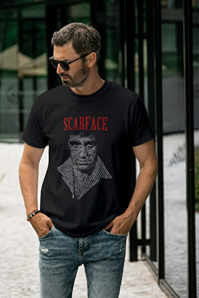 Texclusive Scarface majica crna unisex majica