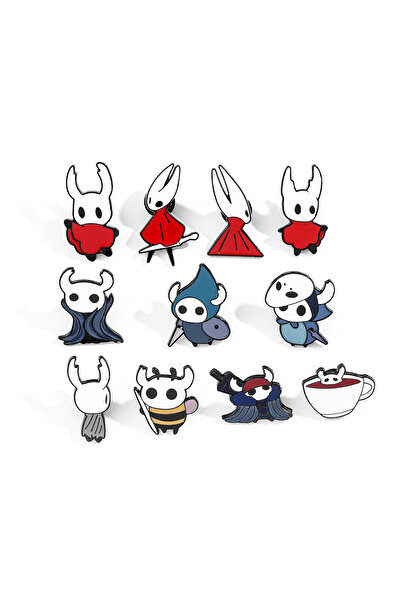 Choice XZ3134 11 قطعة من دبابيس فارس هيكل عظمي بشري حيواني رعب نحلة عسل قهوة ...