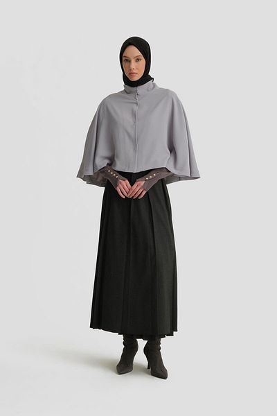 Armine Γκρι μανδύα 24kh7701