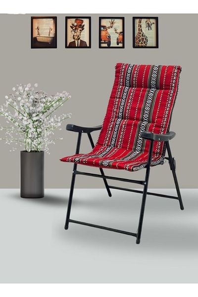 MARIA HOMES Folding Camping Chair – Lightweight Padded High Back Chair for Outdoor, Beach, Camping, and Trekking