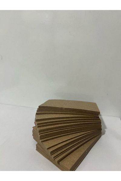 ORCOPY Kraft Printing 10.5 X 21cm 100Pcs Card Memo Card Journaling Index