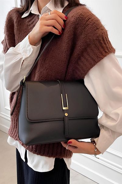 Lifonbag Geantă de umăr elegantă din piele moale pentru femei
