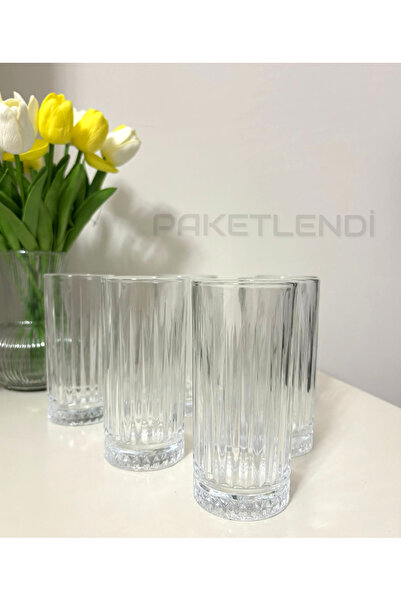 PAKETLENDİ OSLO Meşrubat Bardağı (Elysia) Görünümlü Model 6 Adet