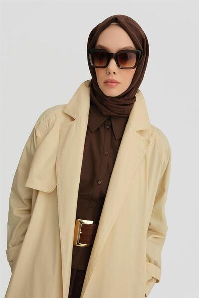 Armine Dikiş Efektli Pardesü 25y8210 Aytaşı