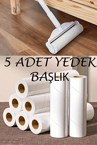 BYENS 5 Ανταλλακτικά ρολά συλλογής τρίχας - Συλλέκτης τρίχας για σκύλους και γάτες, με κόλλα XL 16 εκ.