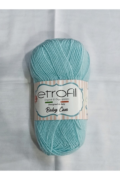 Etrofil Baby Can Tüylenmeyen Antipiling Organik Ip Örgü Ipi No 80042 ( 5 Adet...