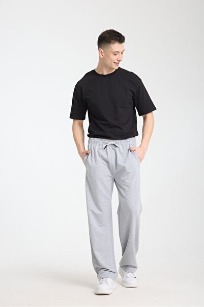 KAPHONE Erkek Düz Paça Baggy Kesim Eşofman Altı