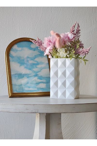 3D Brothers Sophisticated Cube Design Vase