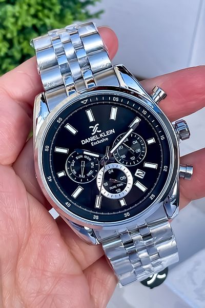 Daniel Klein Danıel Kleın Men's Steel Wrist Watch+bracelet Gift