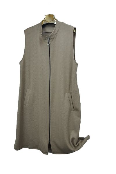 elma abone Large Size Honeycomb Zippered Vest