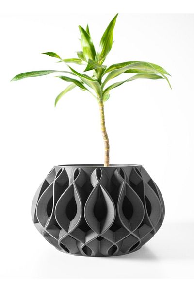 3D Brothers Viris Planter Pot - Contemporary Elegance for Stylih Indoor Gardens