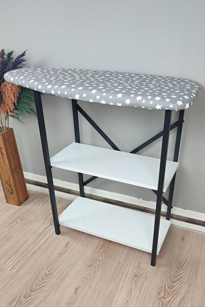 İYİMİ İyimi Ekinezya Smart Fix Dolaplı Raflı Sabit Ütü Masası