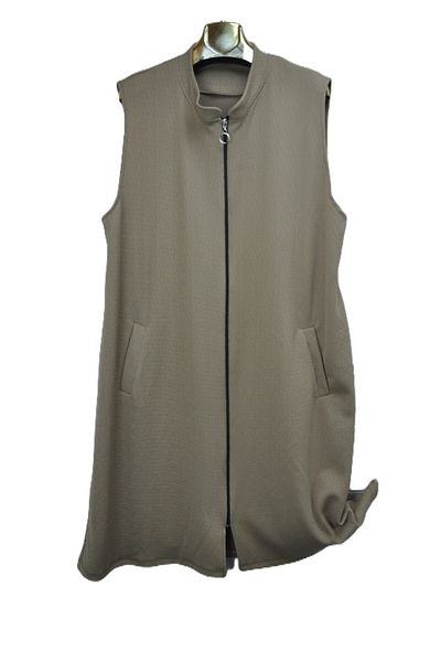 elma abone Large Size Honeycomb Zippered Vest