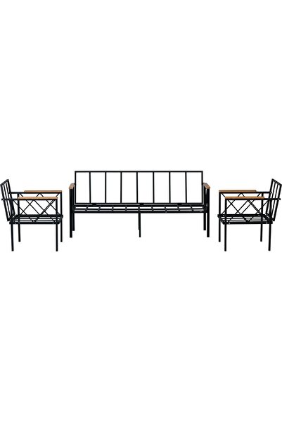 adımshops Safir Balkon-bahçe-kafe Çay Seti Koltuk Oturma Takımı-oturma Grubu ...